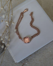 Lade das Bild in den Galerie-Viewer, Unique Doppelreihiges Armband Rosé-Gold