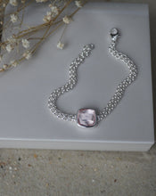 Lade das Bild in den Galerie-Viewer, Unique Doppelreihiges Armband Silber