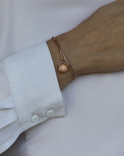 Lade das Bild in den Galerie-Viewer, Unique Gliederarmband Rosé-Gold